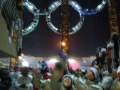 leaving the stadium