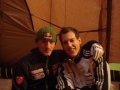 Adam und Andreas im Zelt