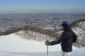 super Aussicht auf Sapporo